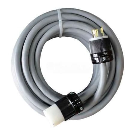 Werkmaster Extension Cord, 10 AWG, 10/3, 1 Outlets, L6-30R, L6-30P, 50 ft 540-0033-00